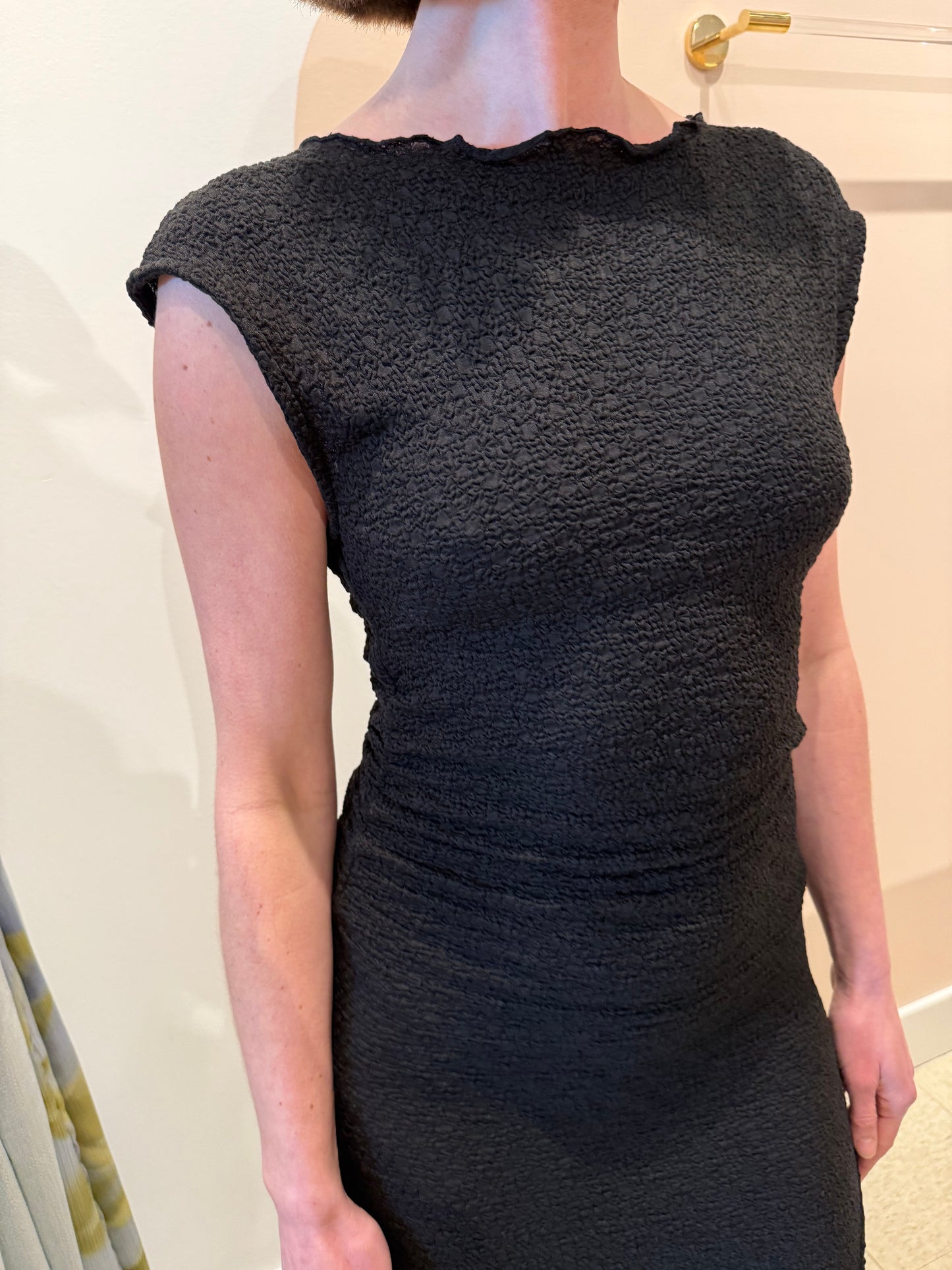 Ali Golden | High Neck Stretch Dress