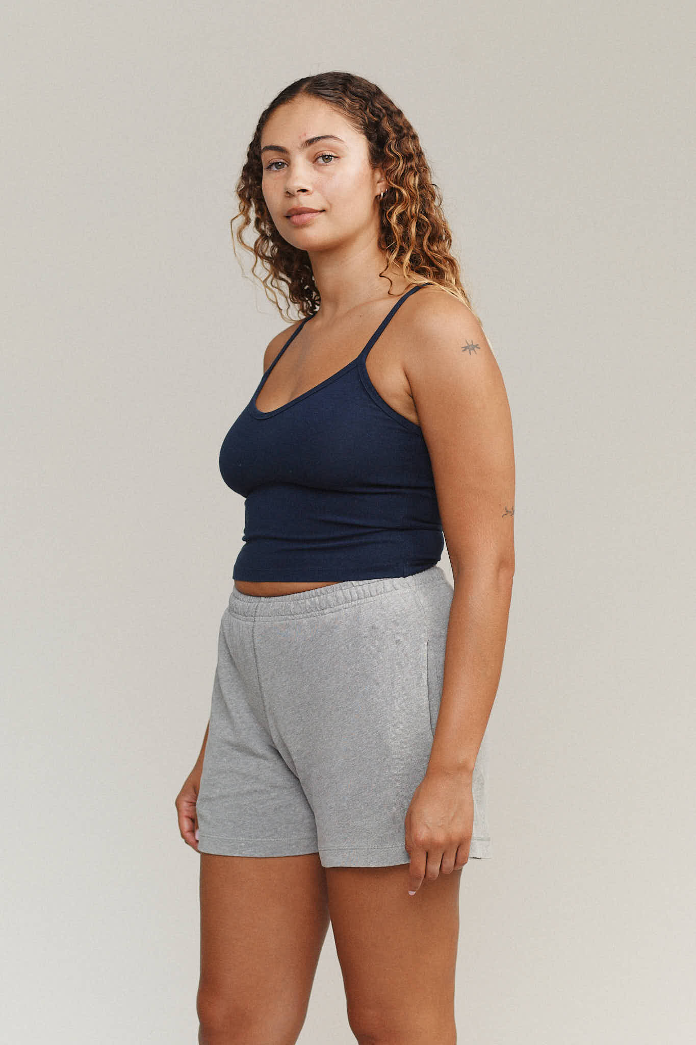 Jungmaven | Heathered Sun Shorts - Athletic Gray