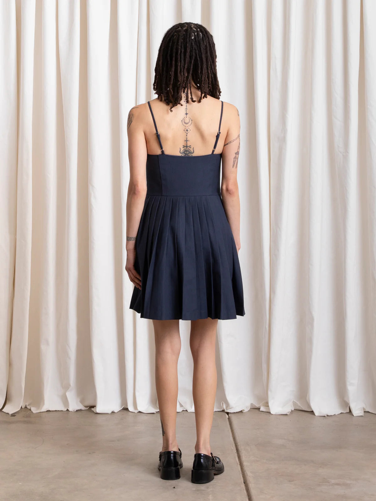 Ali Golden | Pleated Mini Dress