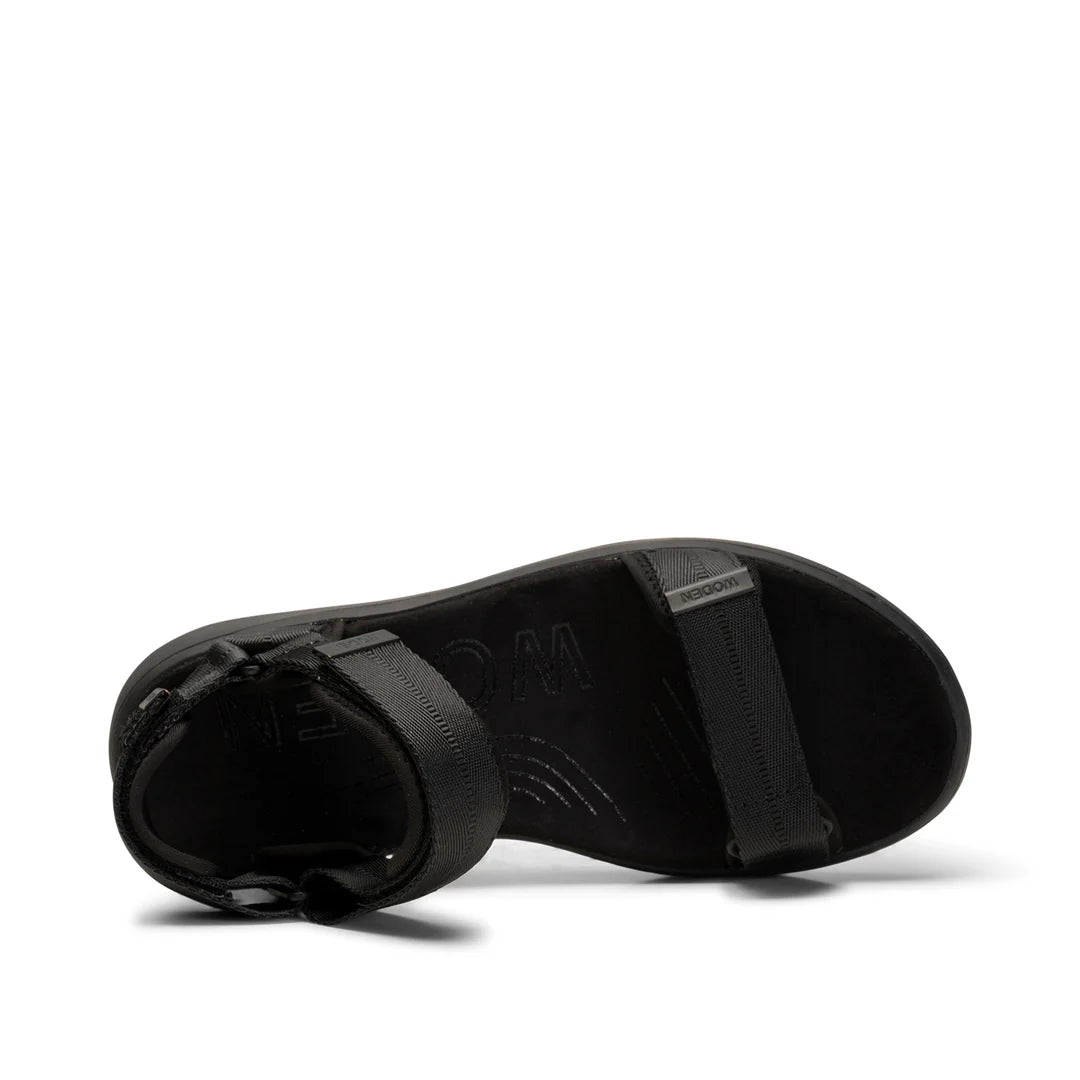 Woden | Line Sandals - Black
