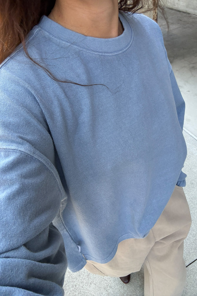 PRE-ORDER | Le Bon Shoppe | Naturelle Tee - Cornflower