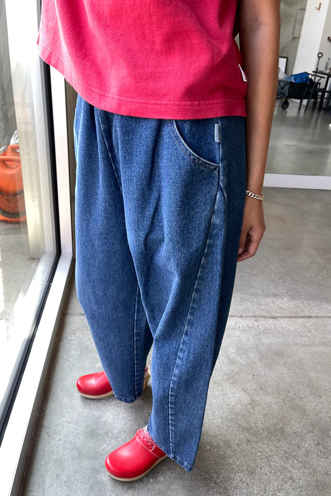 Le Bon Shoppe | Arc Pants - Blue Denim