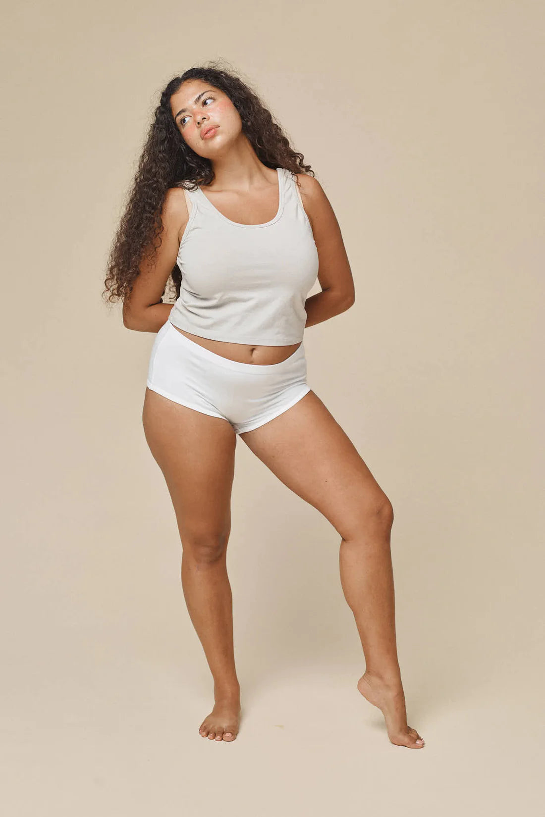 Jungmaven | Sporty Tank - Washed White