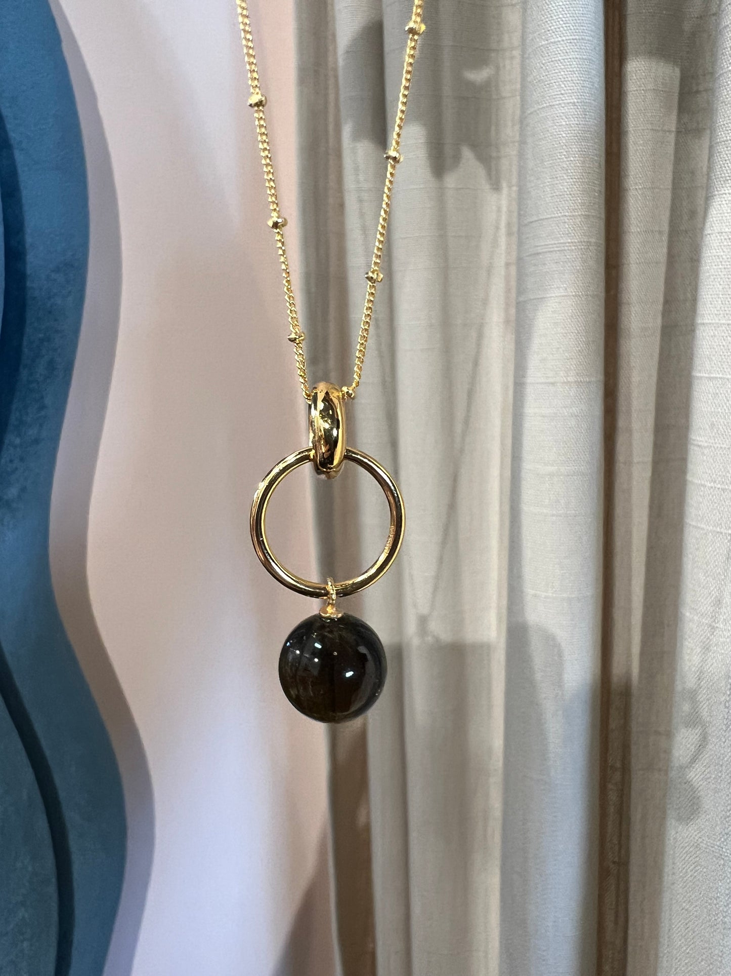 Shyla London | Layla Smoky Ball Necklace