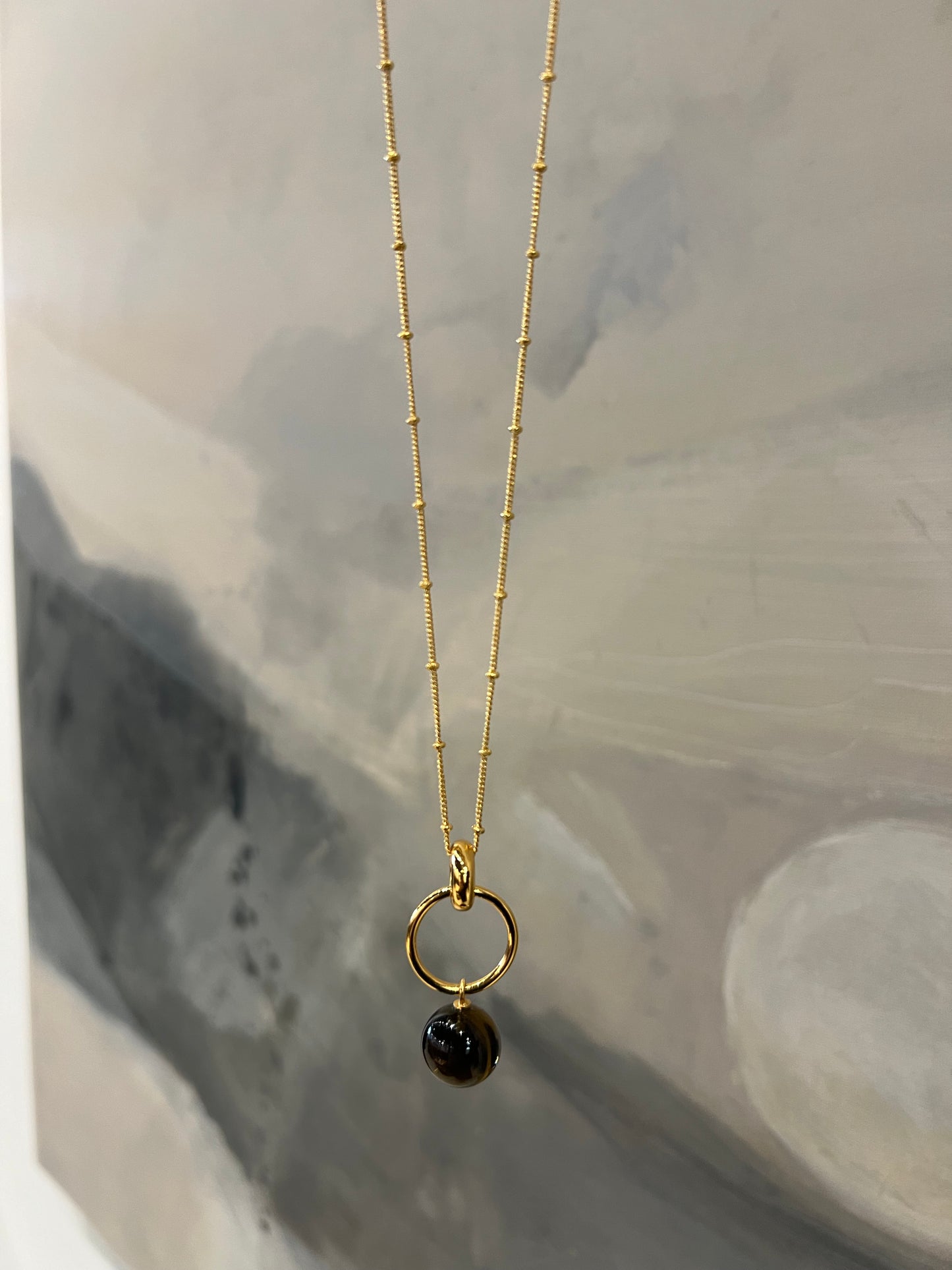 Shyla London | Layla Smoky Ball Necklace