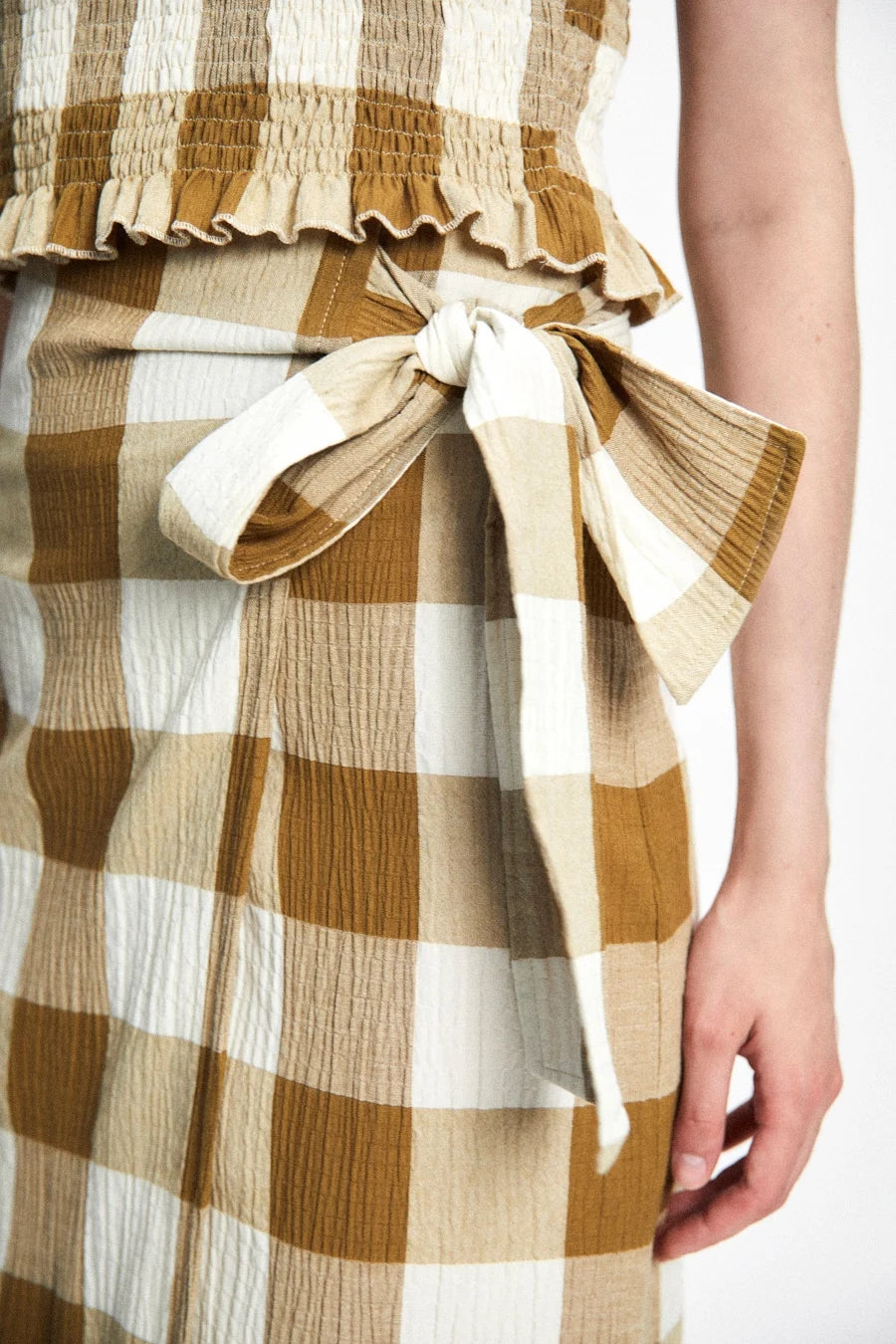 Rita Row | Sky Skirt - Checkered