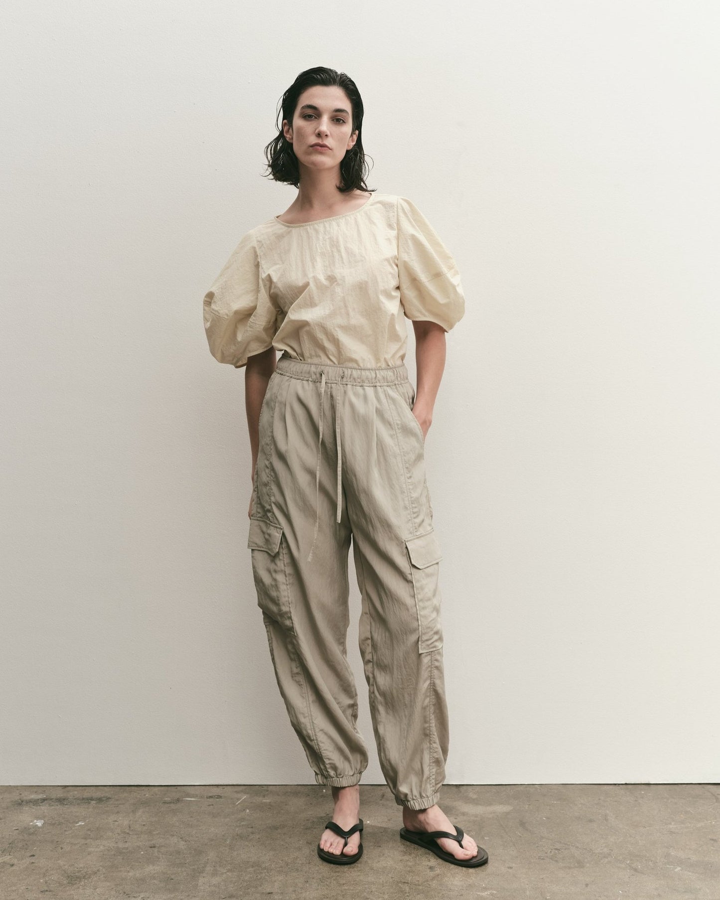 Mijeong Park | Lightweight Cargo Pant - Mint