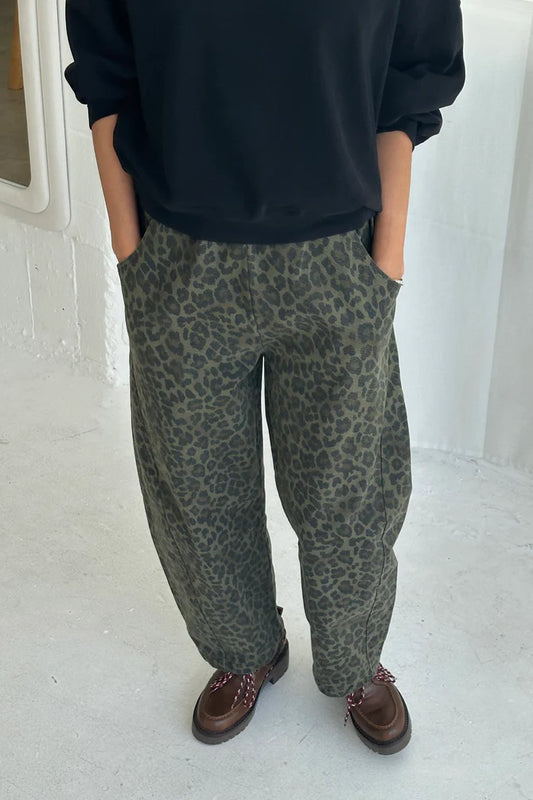Le Bon Shoppe | Arc Pants - Fern Leopard