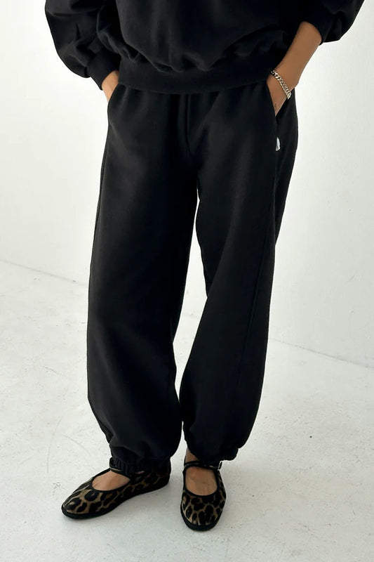 Le Bon Shoppe | French Terry Balloon Pants - Black