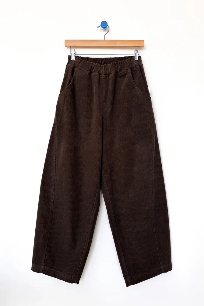 PRE-ORDER Le Bon Shoppe | Corduroy Arc Pants - Chocolate