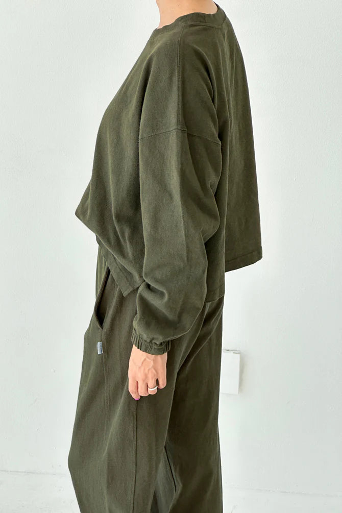PRE-ORDER Le Bon Shoppe | Naturelle Tee - Olive