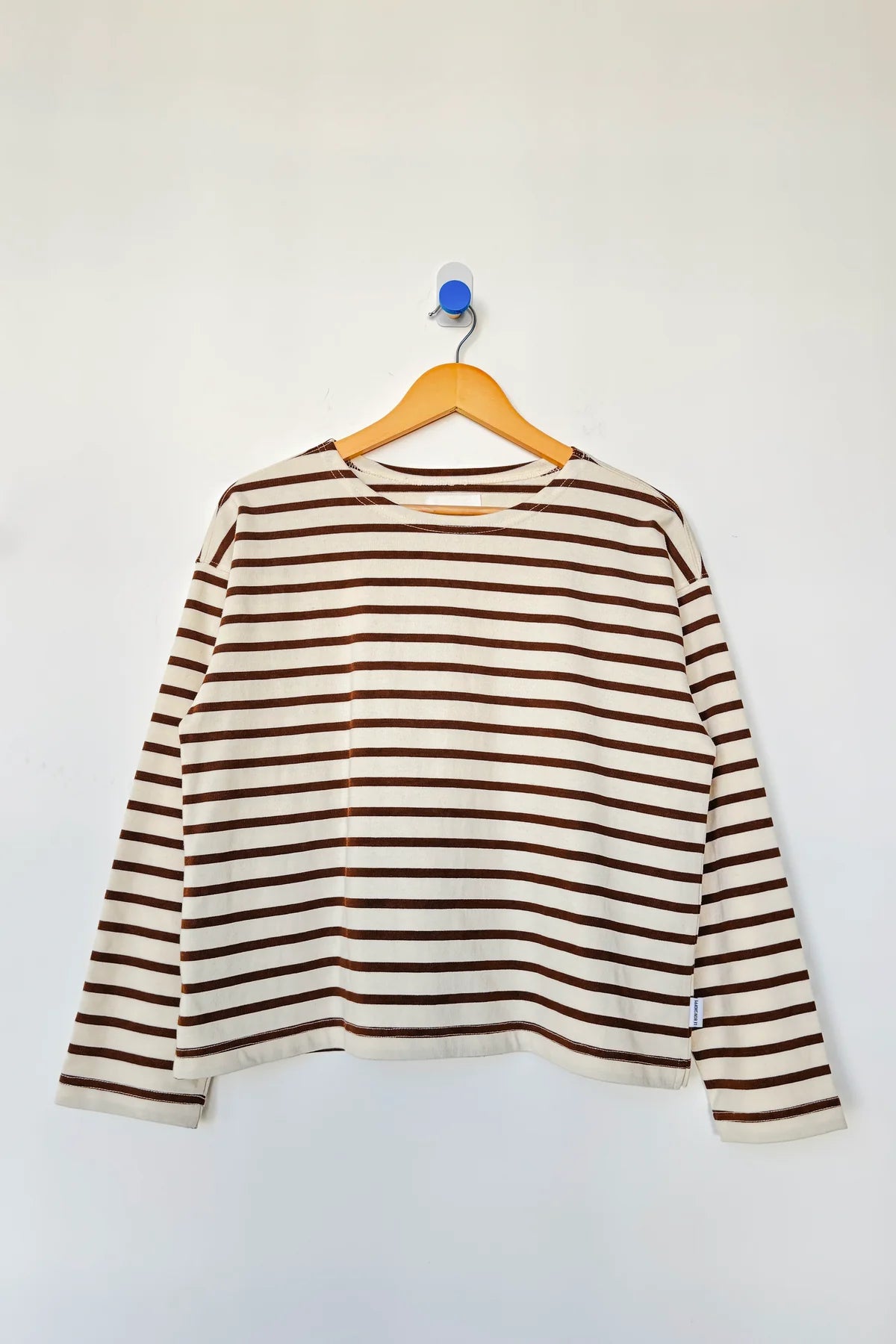 Le Bon Shoppe | Sailor Top - Coffee Stripe