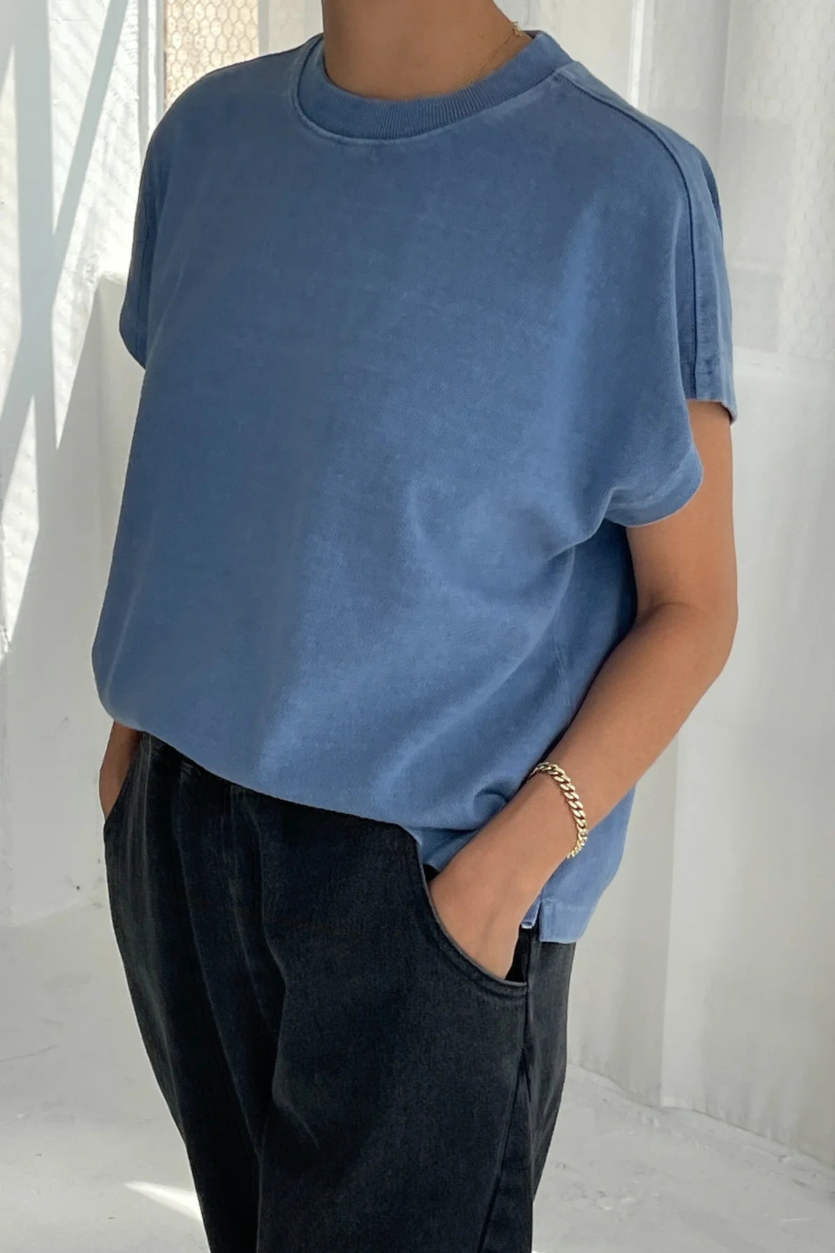 Le Bon Shoppe | Jeanne Tee - Cornflower