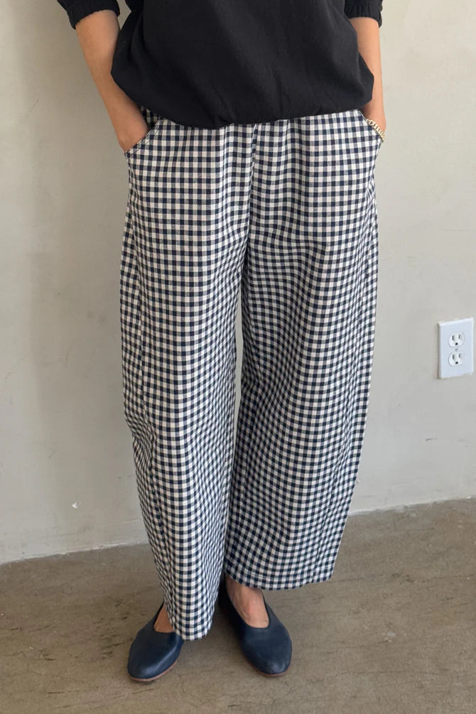 Le Bon Shoppe | Arc Pants - Navy Gingham