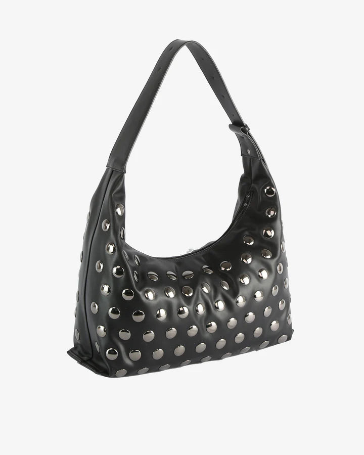 HVISK | Lane Soft Structure Tote - Black Studs