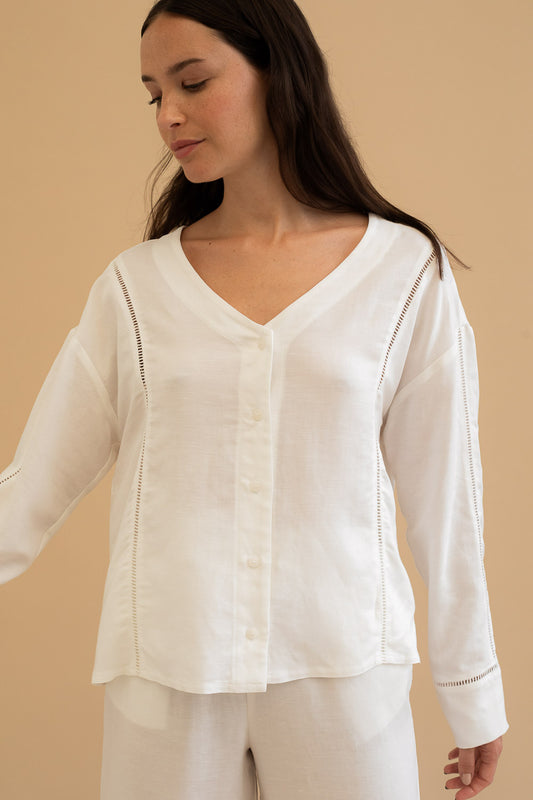 Mus & Bombon | Marshall Shirt - White