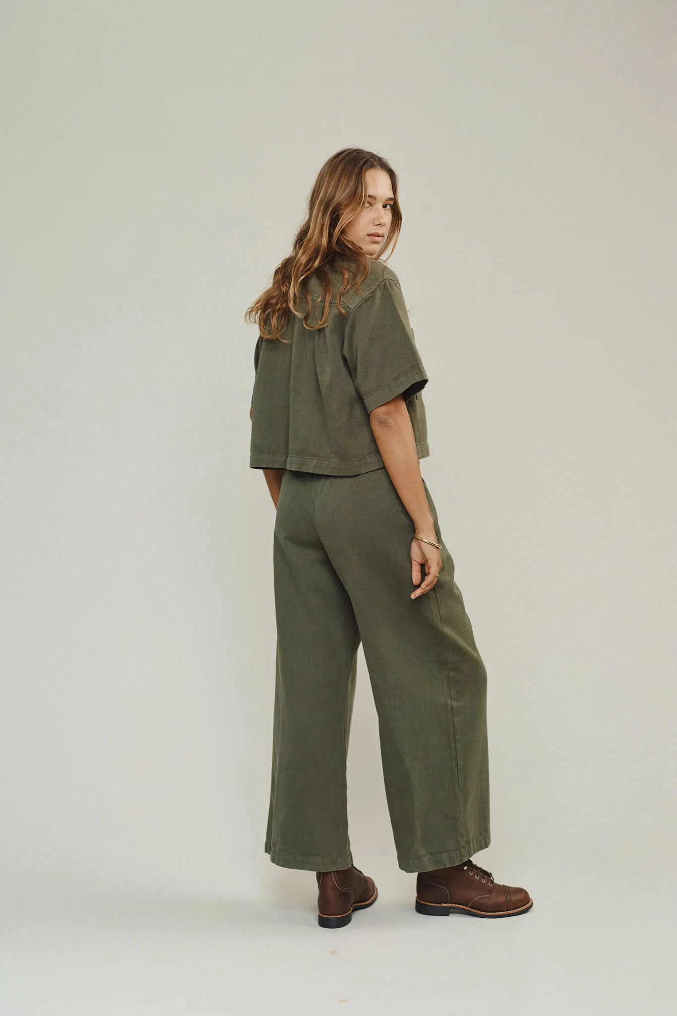 Jungmaven | Phinney Twill - Olive Green
