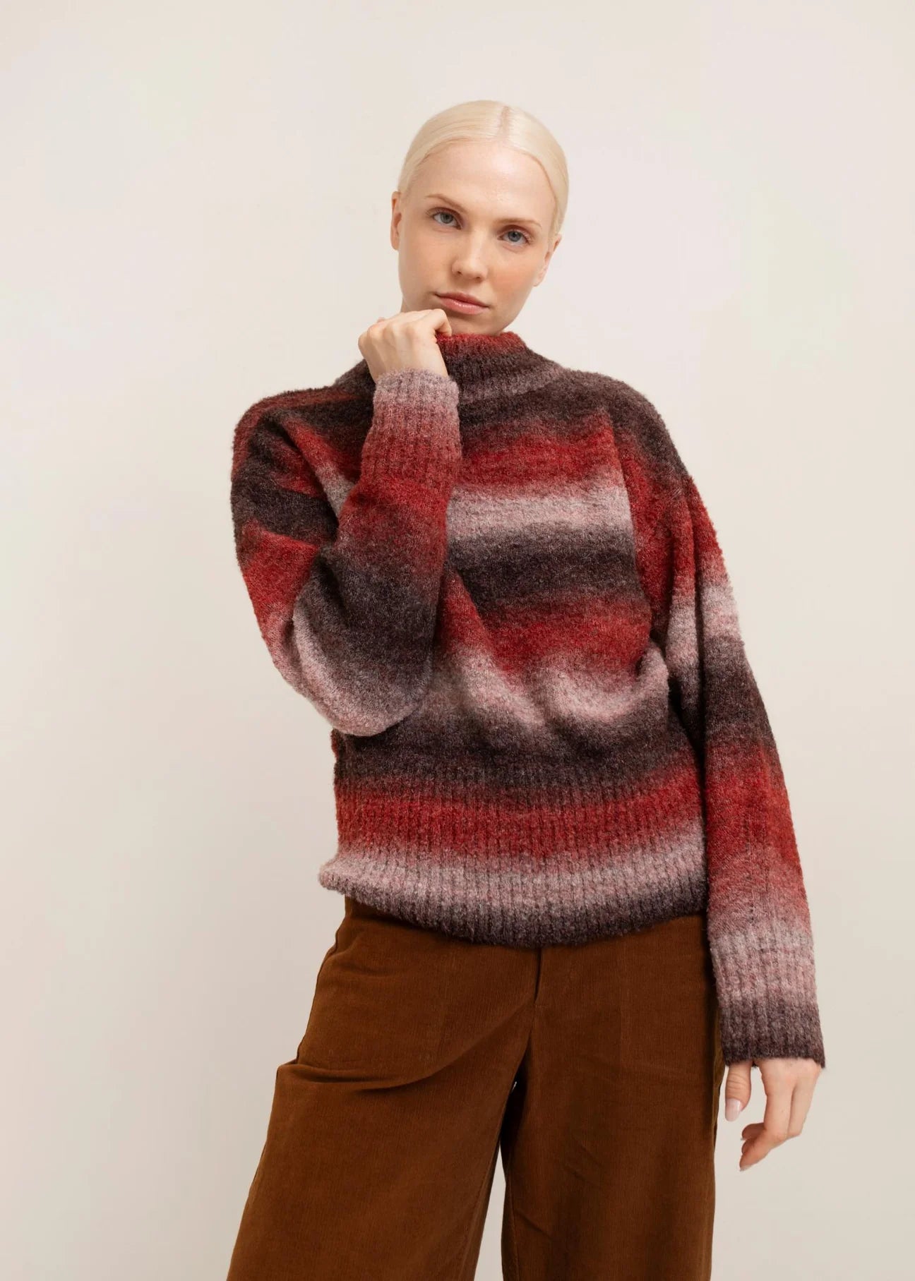 Paper Label | Giselle Sweater - Ember Mix