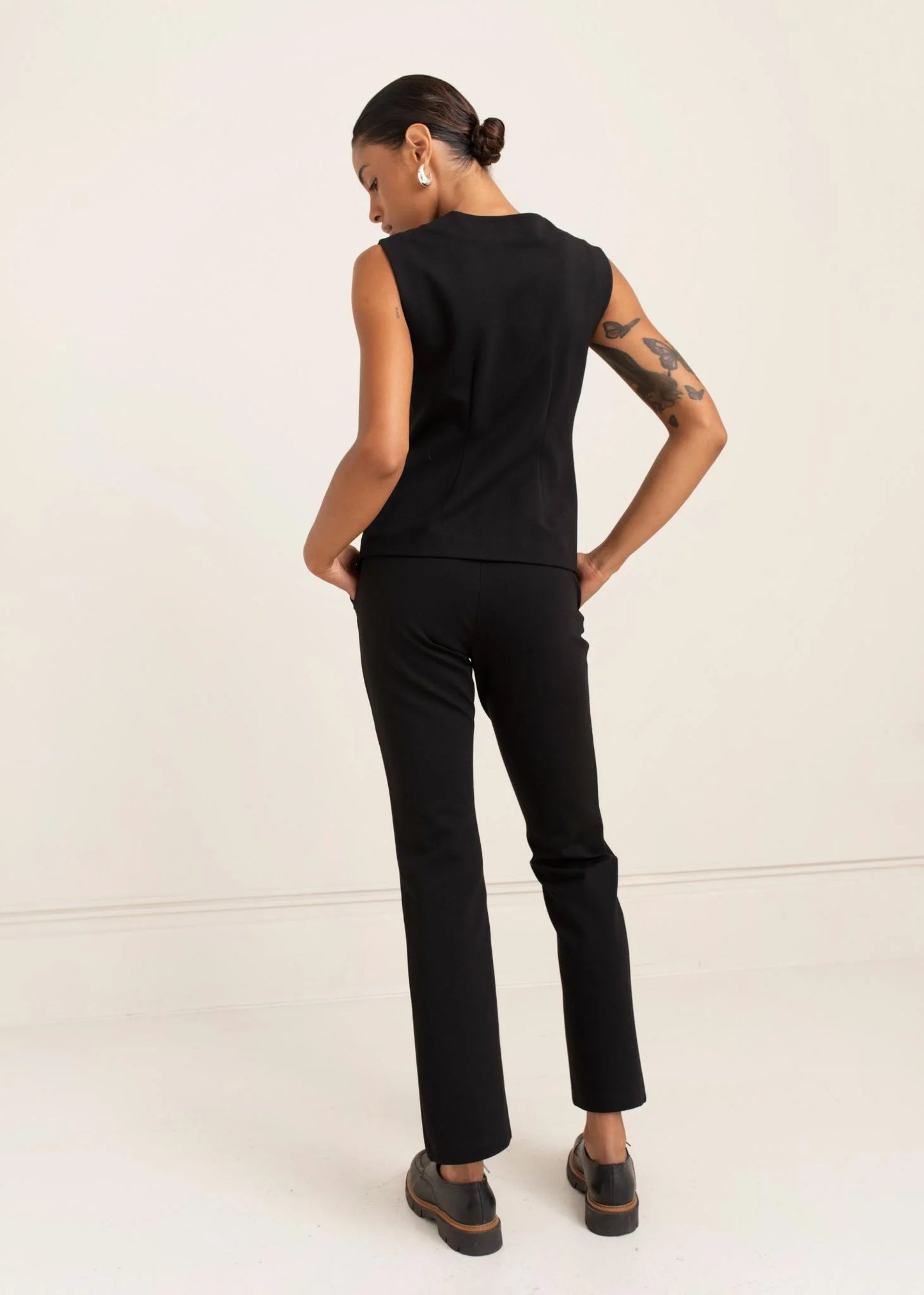 Paper Label | Sami Vest - Black