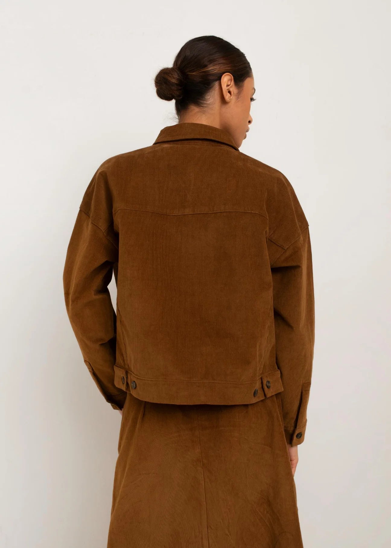 Paper Label | Sefina Jacket - Tobacco