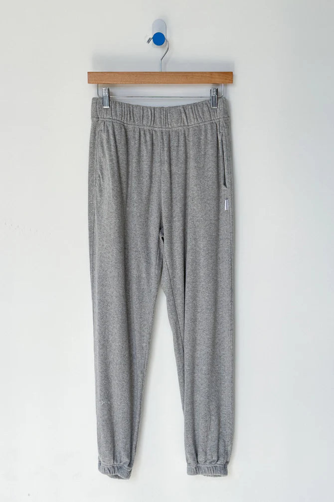 PRE-ORDER | Le Bon Shoppe | Pointelle Serene Jogger - Melange Grey