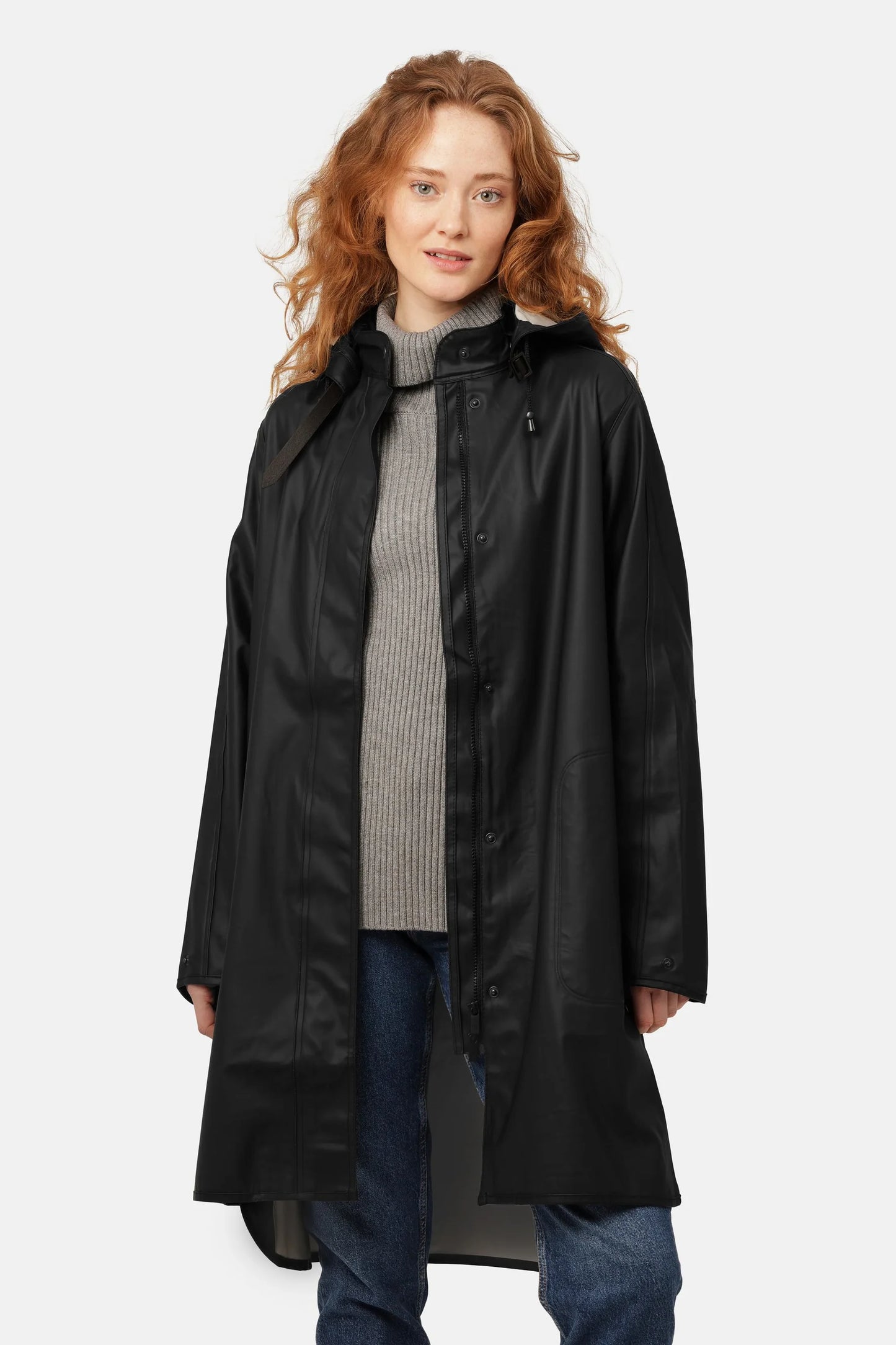 Ilse Jacobsen | Rain Coat - Black