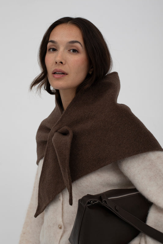 Mus & Bombon | Sentier Scarf - Chocolate