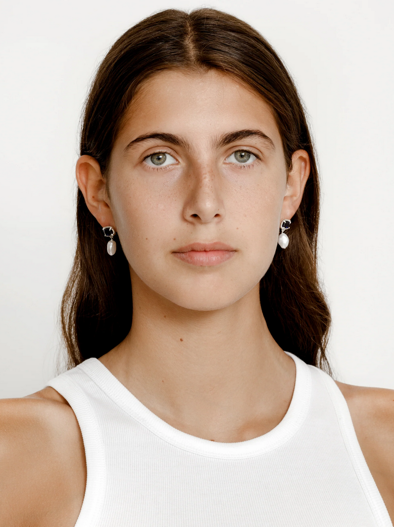 Wolf Circus | Sophie Earings - Sapphire Blue + Silver