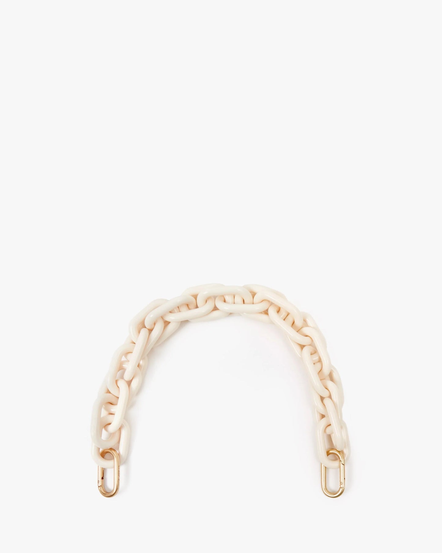 Claire V. | Shortie Strap Resin - Cream