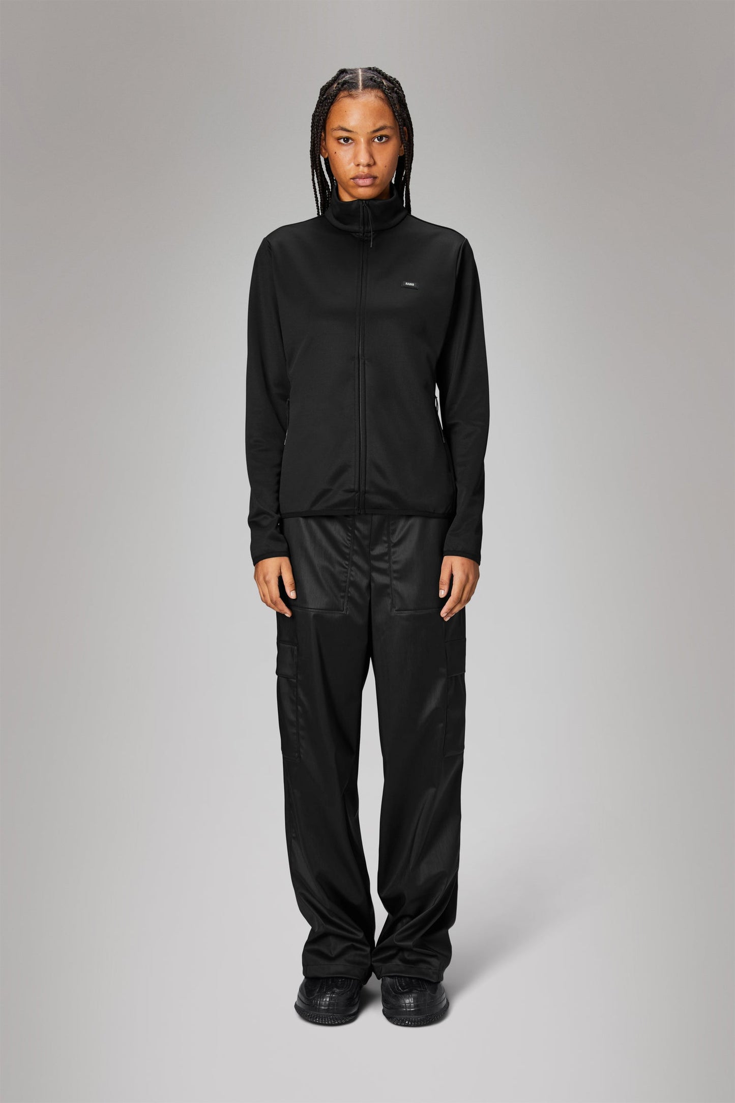 Rains | Sintra Fleece Curve Jacket - Black
