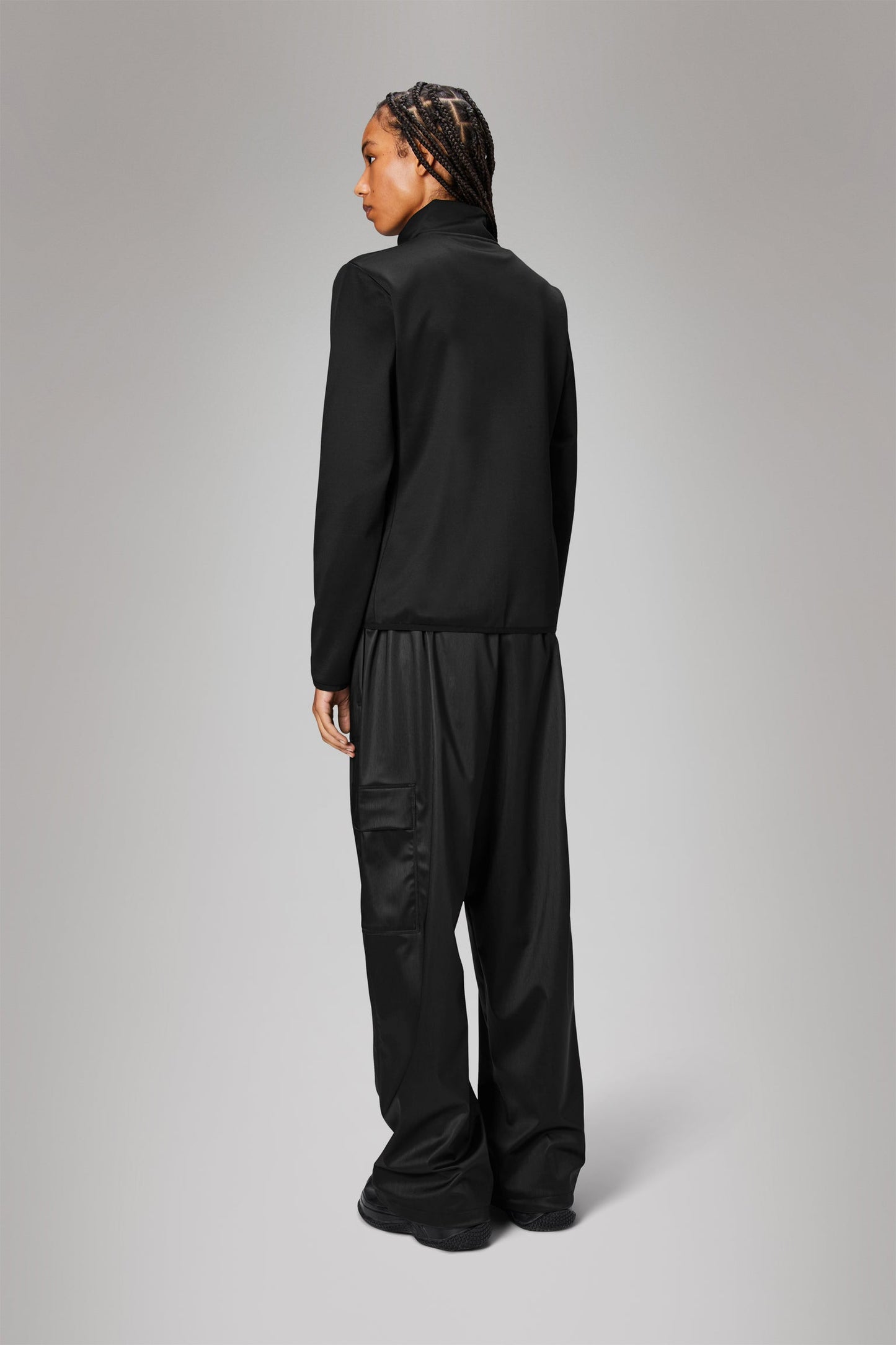 Rains | Sintra Fleece Curve Jacket - Black