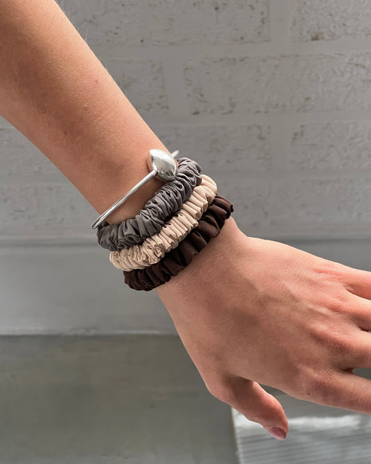 A Bronze Age | Super Sport Scrunchie 3 Pack - Quiet Luxury