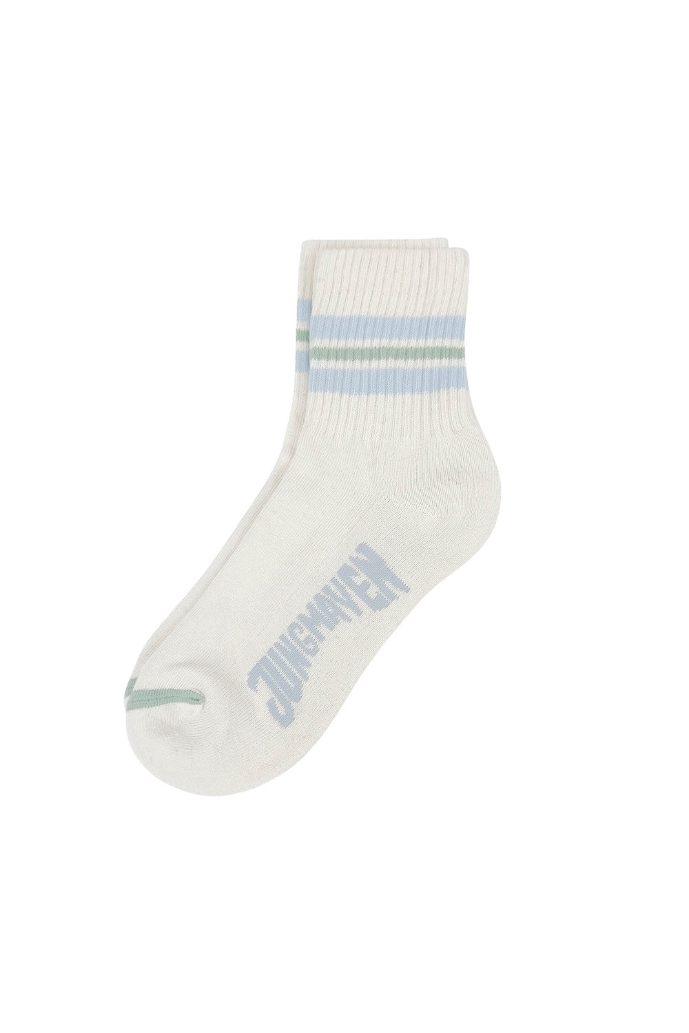 Jungmaven | Ankle Sock - Coastal Blue/ Pistachio