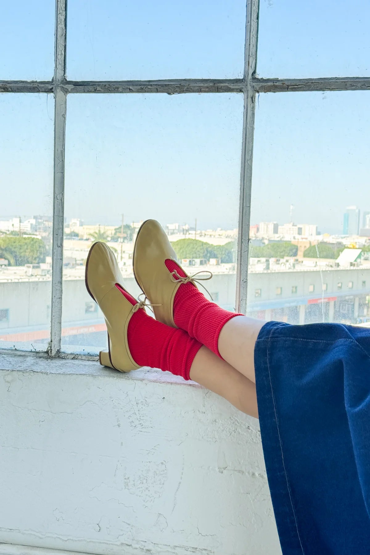 Le Bon Shoppe | Trouser Sock - Red
