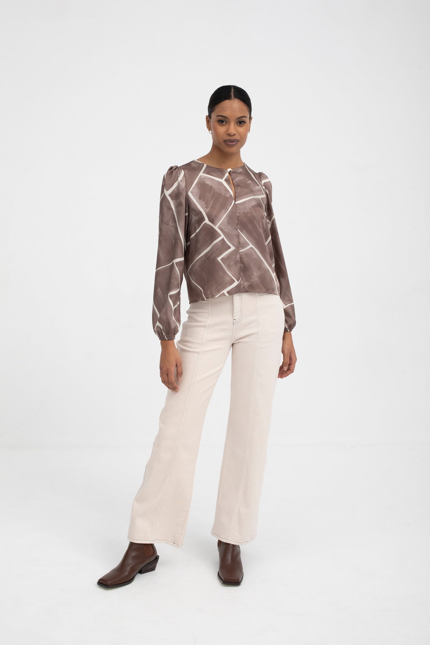 Mus & Bombon | Valby Trousers - Ecru