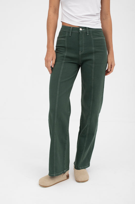 Mus & Bombon | Valby Trousers - Dark Green