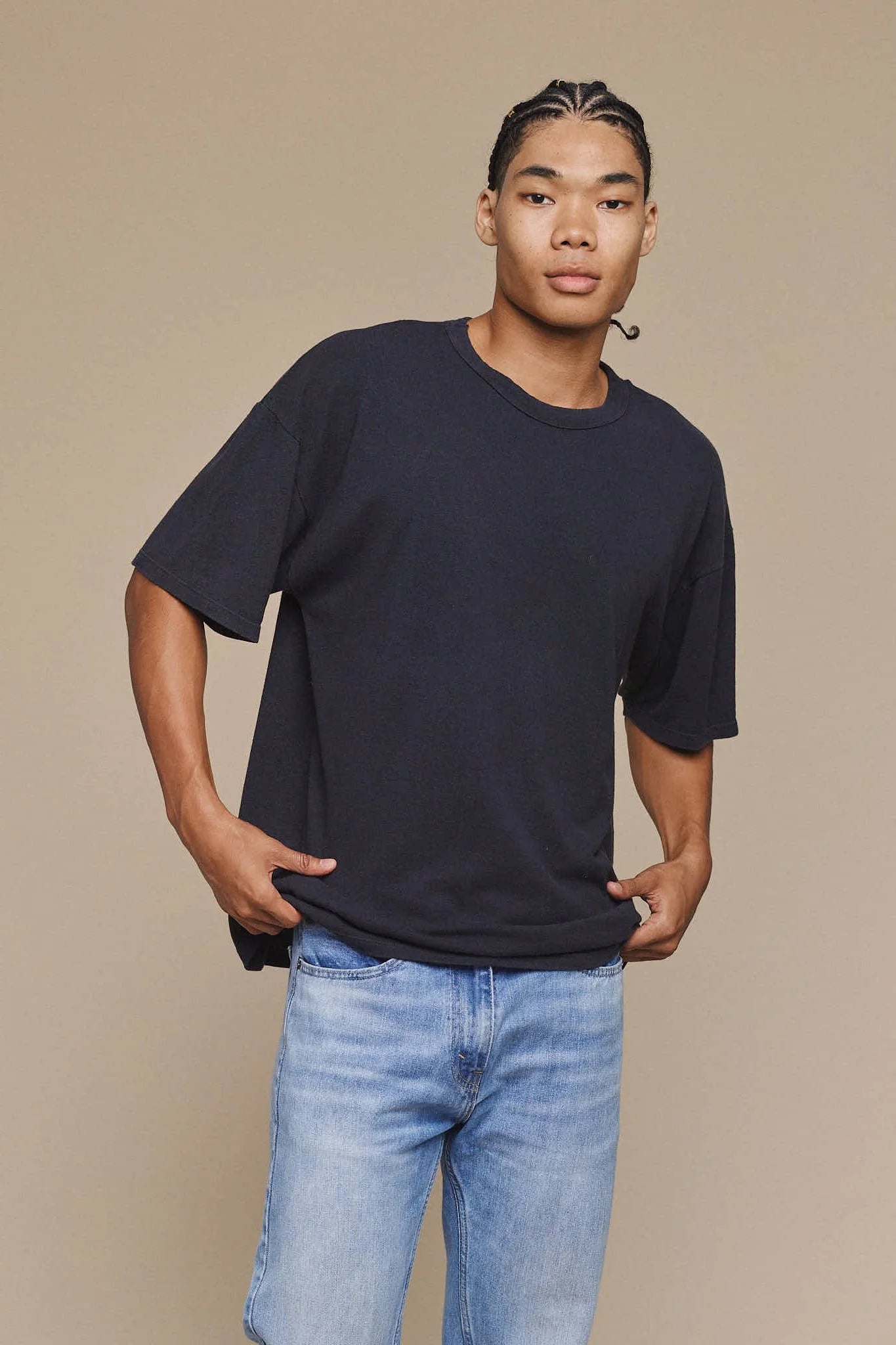 Jungmaven | Vernon Oversized Tee - Agave Green