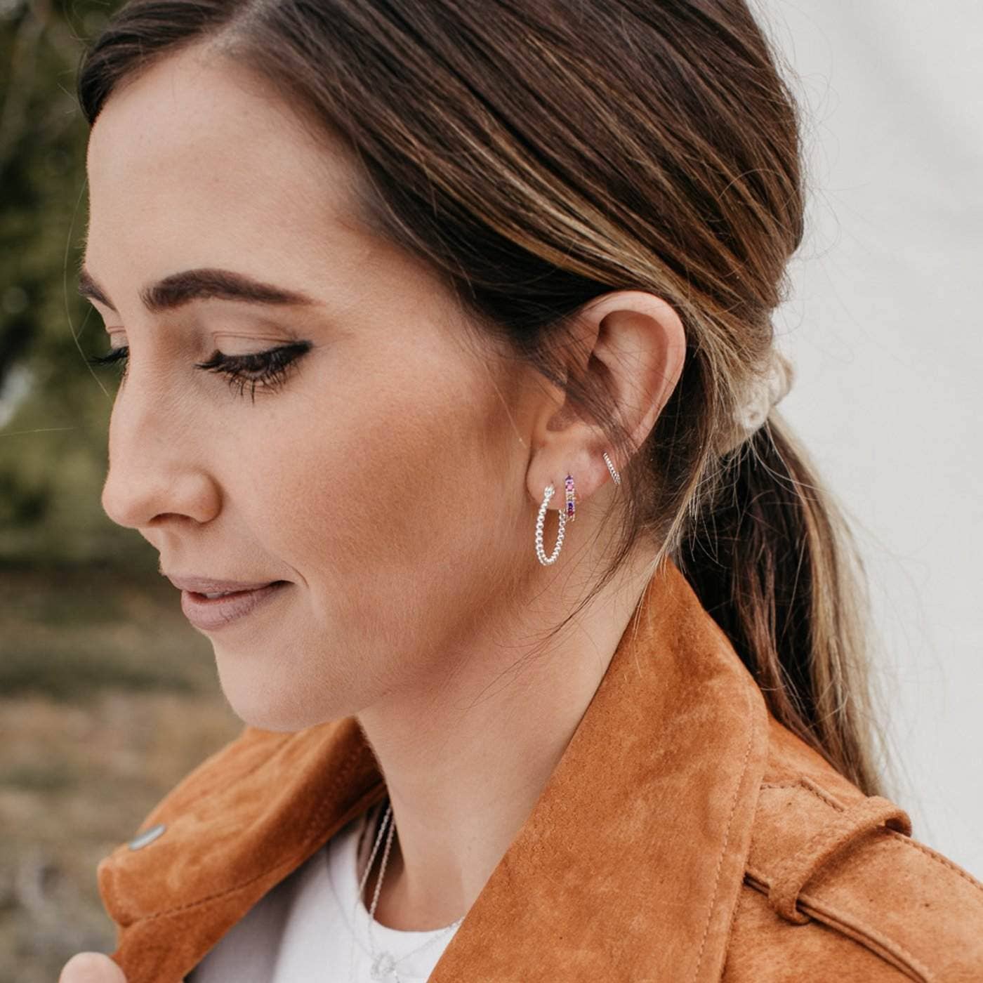 Love Local Jewelry | Malea Hoops 11mm - Gold