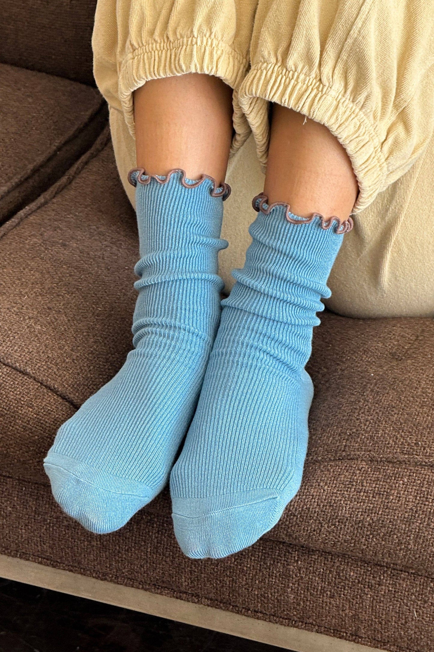 Le Bon Shoppe | Ruffled Modal Socks - 4 Colors
