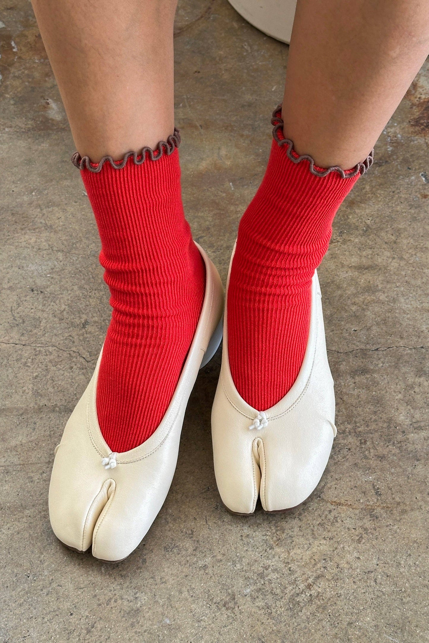 Le Bon Shoppe | Ruffled Modal Socks - 4 Colors