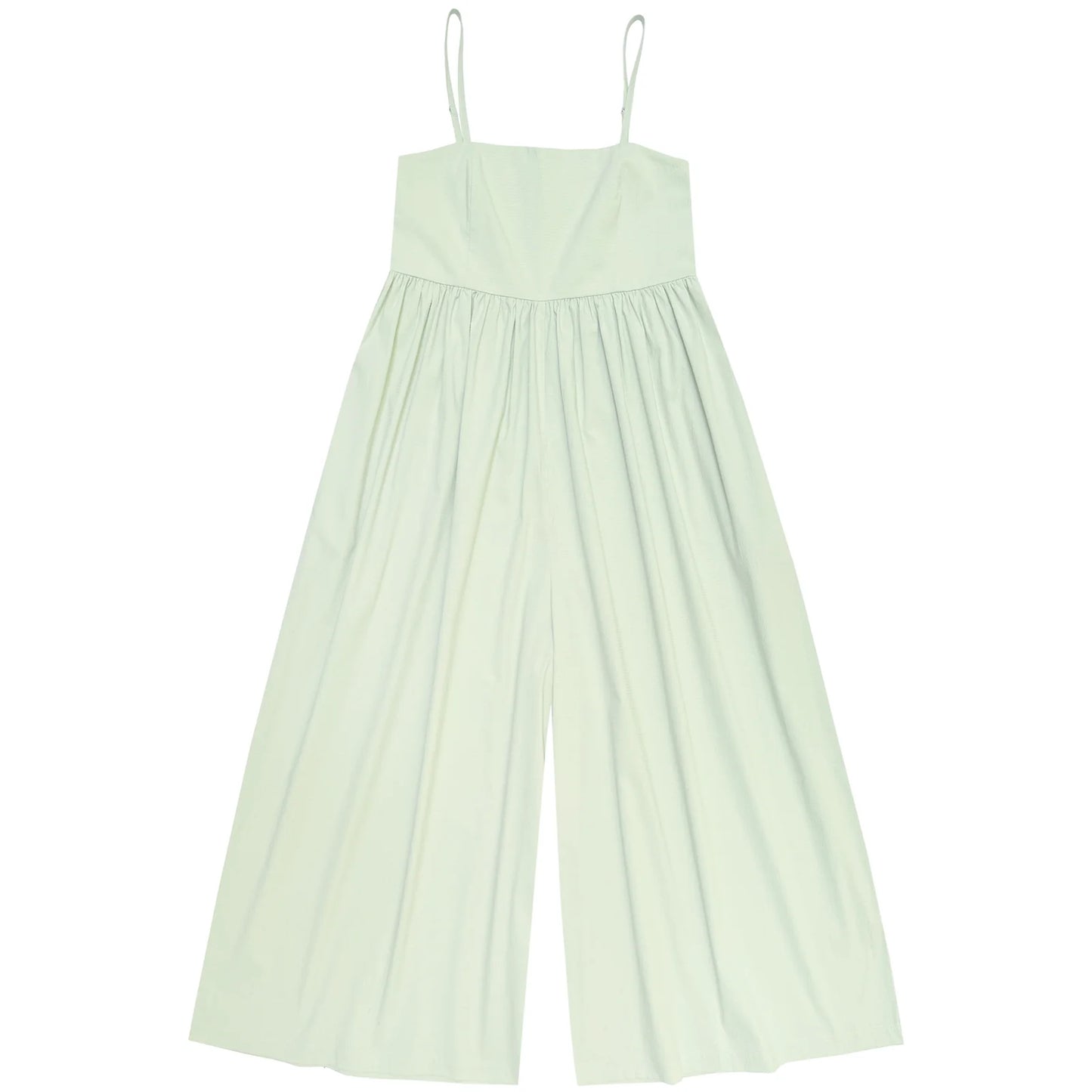 Ali Golden | Seersucker Full Jumper - Light Mint