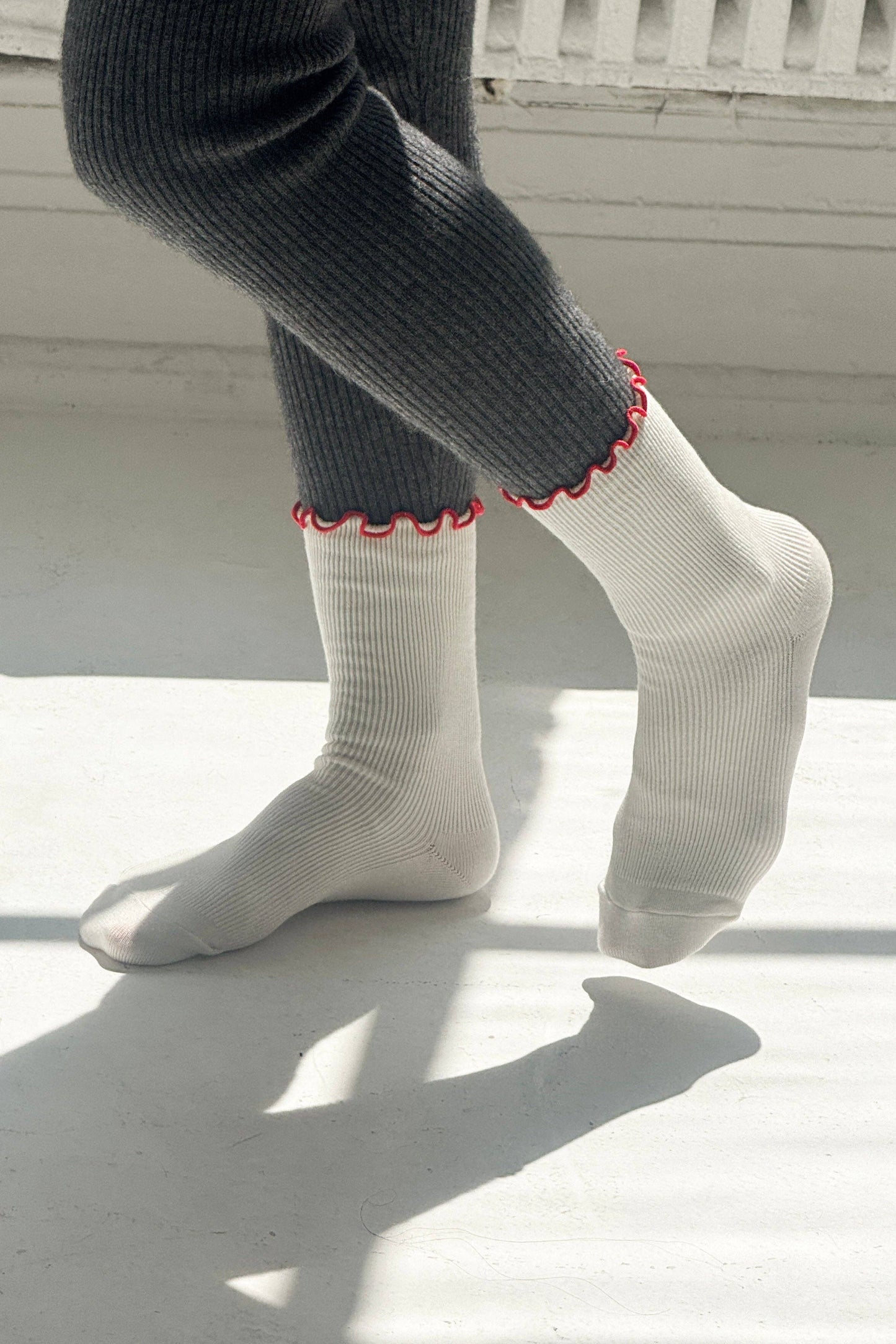 Le Bon Shoppe | Ruffled Modal Socks - 4 Colors