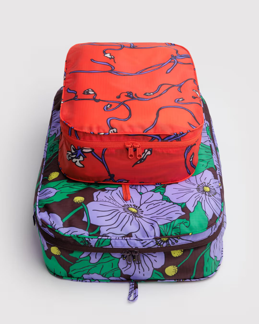 Baggu | Large Packing Cube Set - Poppy Mix
