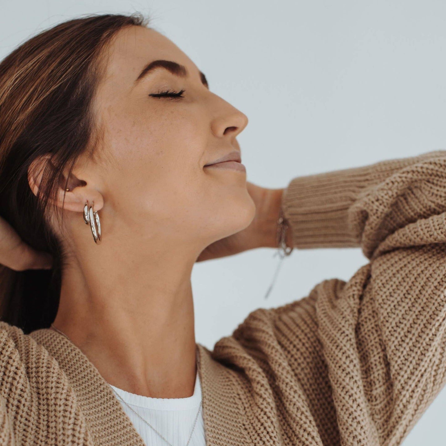 Love Local Jewelry | Anna Chunky Hoops 1.2cm - Gold
