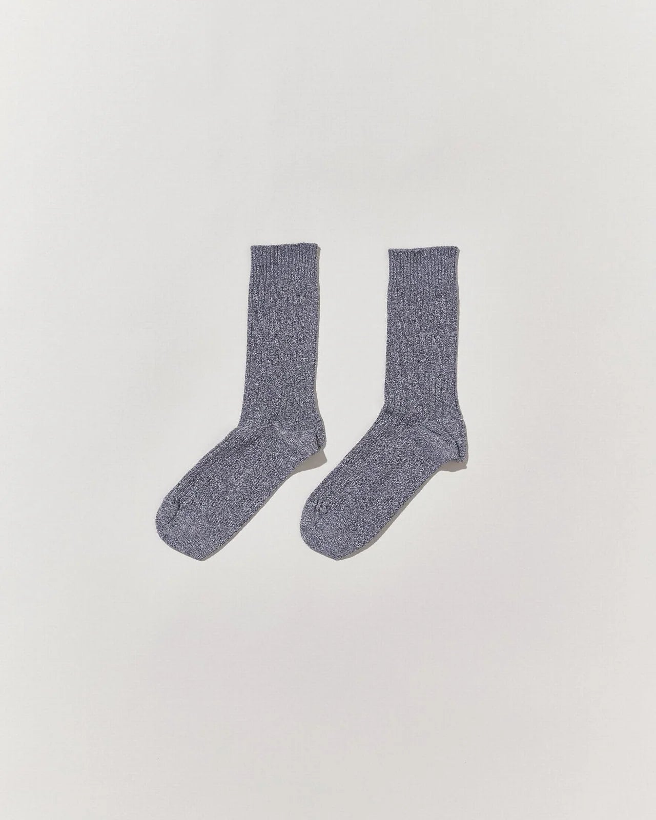 Baserange | Rib Over Ankle Socks - Grey