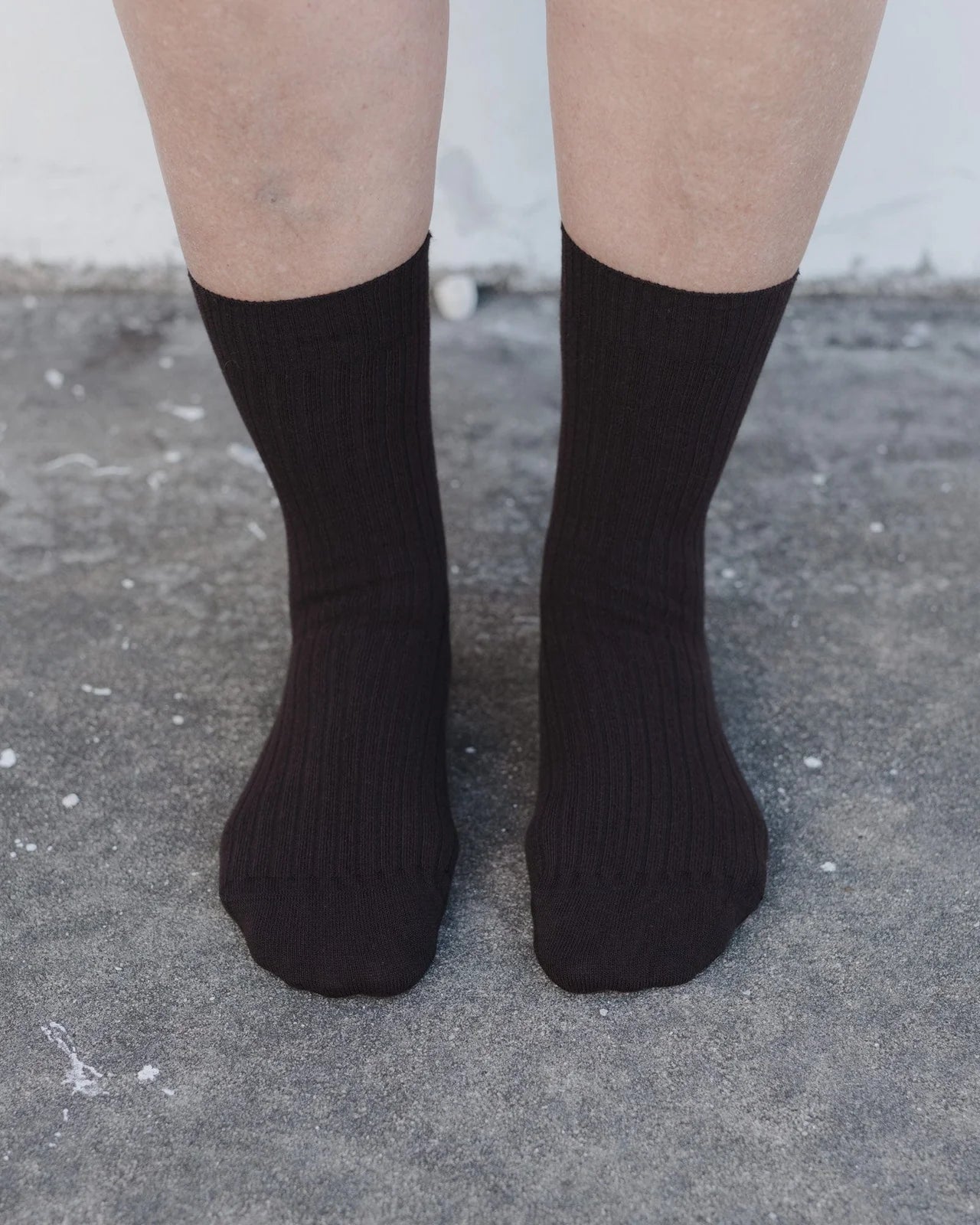 Baserange | Rib Over Ankle Socks - Tactile