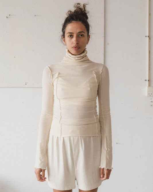 Baserange | Omato Turtleneck - Off White