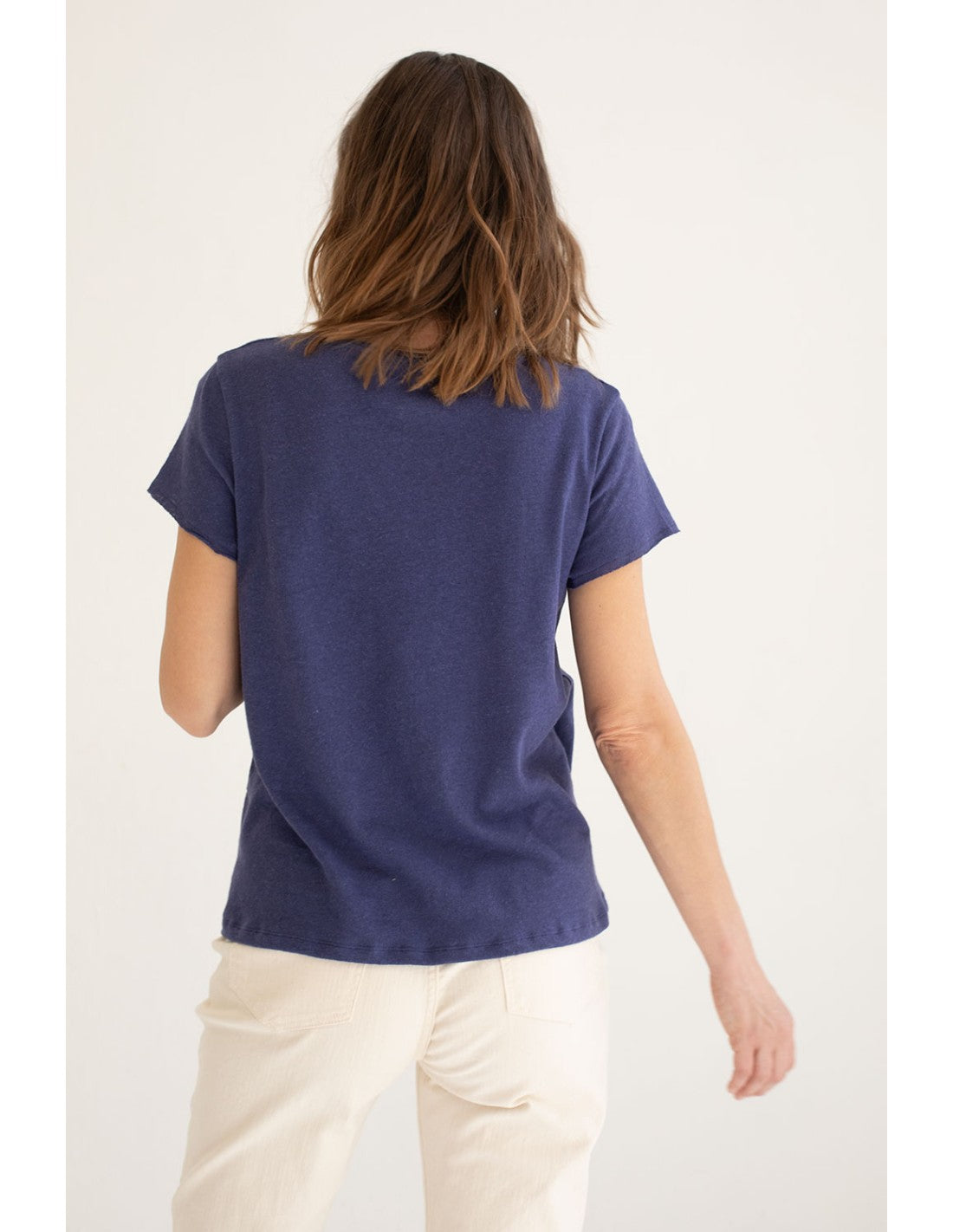 Mus & Bombon | Basieco Pico T- Shirt -Navy