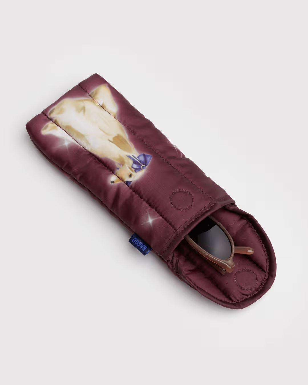 Baggu | Puffy Glasses Case - Fancy Dogs