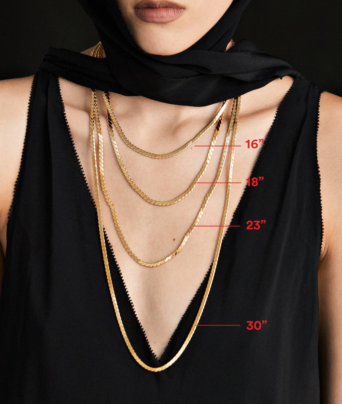 BIKO | Alton Chain 18", 23", 30" - Gold 14k